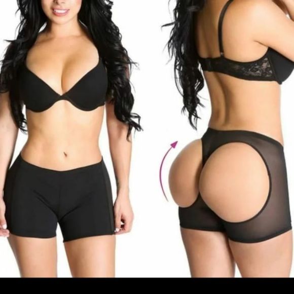 waist trainer butt lifter short - Picture 2 of 12